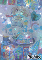 happy birthday アニメーションGIF