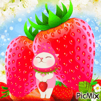 Happy Strawberry Day! - GIF animé gratuit