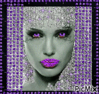 Purple And Black! - GIF animé gratuit