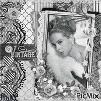 Vintage Lady - 免费动画 GIF