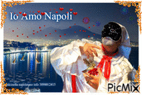 io amo napoli - Безплатен анимиран GIF