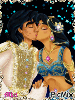 jasmine and alladin - 無料のアニメーション GIF