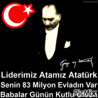 Atatürk - Δωρεάν κινούμενο GIF