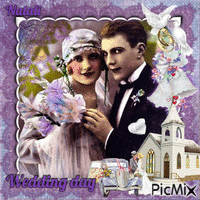 Wedding day vintage - Δωρεάν κινούμενο GIF