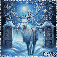 Queen Of Winter - Darmowy animowany GIF