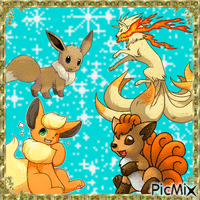 the gen 1 foxes!