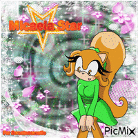 Micaela Star for Sweetnesscutie - Безплатен анимиран GIF