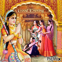 Good Evening Indian Ladies - GIF animé gratuit