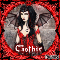 Gothic Fairy - GIF animé gratuit