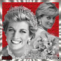 Lady Diana,nath animēts GIF