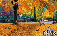 l'automne - Безплатен анимиран GIF