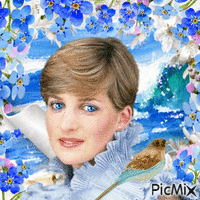 Princess Diana Water Color