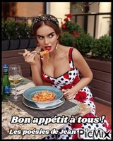 Bon appétit - Bezmaksas animēts GIF