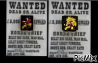 Wanted - GIF animasi gratis