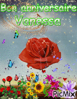 Vanessa - GIF animé gratuit