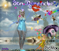 Bon Dimanche by Jade17 Gif Animado