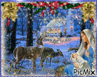 Merry Christmas - Δωρεάν κινούμενο GIF