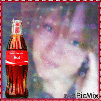 Coca Kat Cola - Бесплатный анимированный гифка