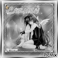 Carmen - GIF animé gratuit