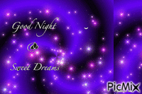 GOOD NIGHT LOVE - Бесплатный анимированный гифка