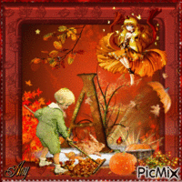 A comme Automne Animated GIF