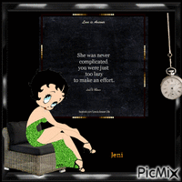Betty boop Quotes 动画 GIF
