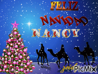 nancy feliz navidad - GIF animasi gratis