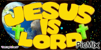 Jesus is Lord animovaný GIF