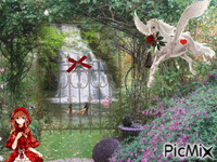 jardin secret - GIF animé gratuit