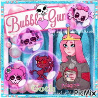 Bubblegum Goth конкурс - Free animated GIF