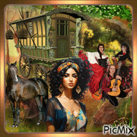 Gypsies... - Free animated GIF