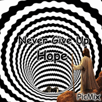 Never Give Up Hope animovaný GIF