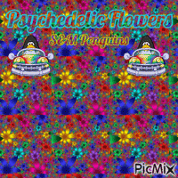 psychedelic flowers