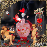 Cupidon - Bezmaksas animēts GIF
