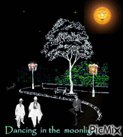 Dancing in the Moonlight - GIF animate gratis
