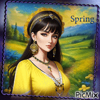 Spring - GIF animé gratuit