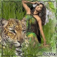 Egzotik Bayan - Bezmaksas animēts GIF