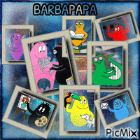 Barbapapa - GIF animado gratis