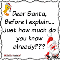 Dear Santa - Bezmaksas animēts GIF