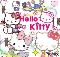 Hello kitty - Бесплатни анимирани ГИФ