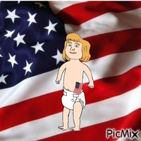 American baby (my 3,115th PicMix) - GIF animé gratuit