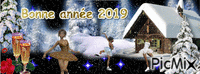 Bonne Année 2019 - GIF animé gratuit