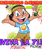 VIVA LA 71 - Бесплатный анимированный гифка