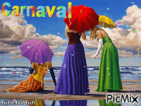 Carnaval ╭🌸╯ анимированный гифка