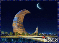 DUBAI geanimeerde GIF