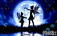 fairy's at night animált GIF