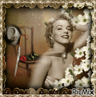 Marilyn GIF animado