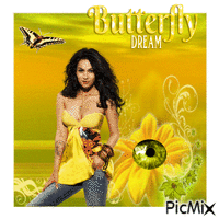 Butterfly Dream - GIF animé gratuit