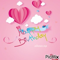 Happy Birthday.! animasyonlu GIF