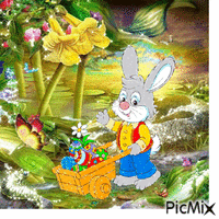 Happy Easter animasyonlu GIF